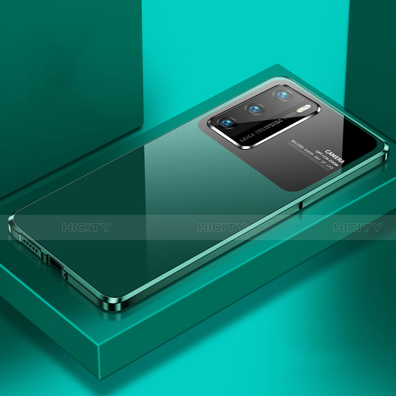 Coque Luxe Aluminum Metal Housse Etui N01 pour Huawei P40 Plus