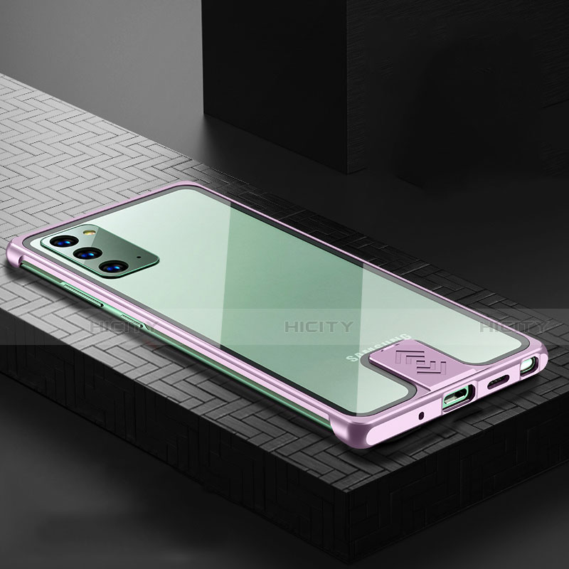 Coque Luxe Aluminum Metal Housse Etui N03 pour Samsung Galaxy Note 20 5G Plus
