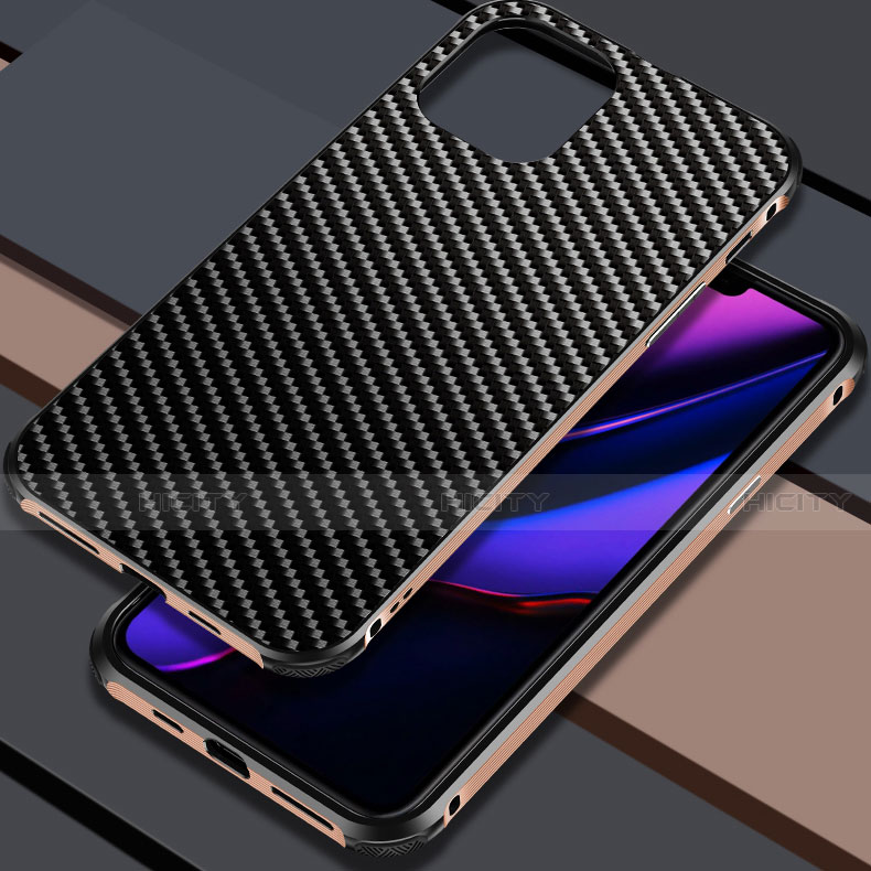 Coque Luxe Aluminum Metal Housse Etui pour Apple iPhone 11 Plus