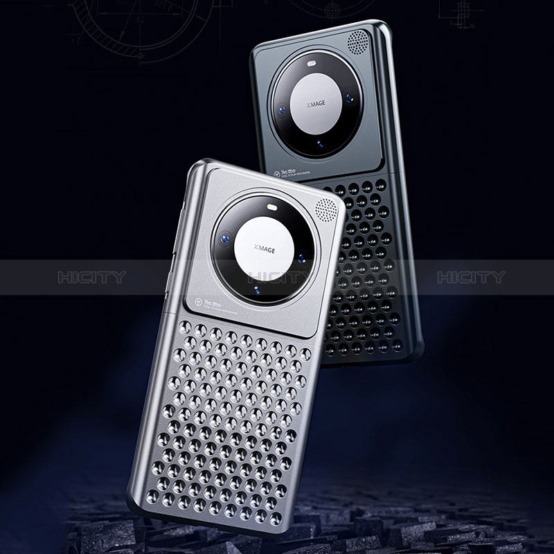 Coque Luxe Aluminum Metal Housse Etui pour Huawei Mate 60 Pro+ Plus Plus
