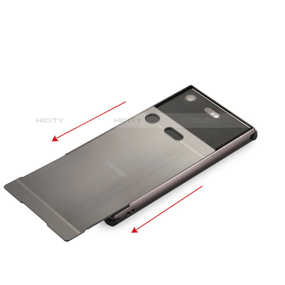 Coque Luxe Aluminum Metal Housse Etui pour Sony Xperia XZ1 Compact Plus