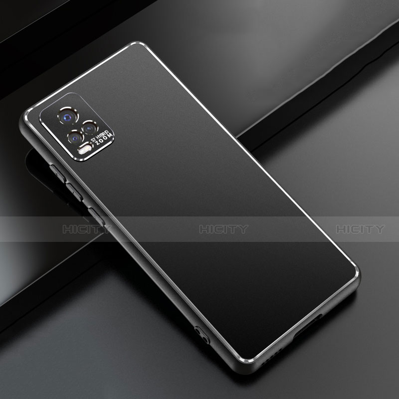 Coque Luxe Aluminum Metal Housse Etui pour Vivo V20 Pro 5G Noir Plus
