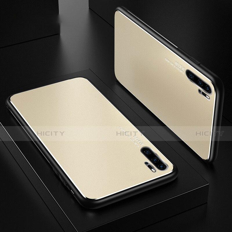 Coque Luxe Aluminum Metal Housse Etui T01 pour Huawei P30 Pro New Edition Or Plus