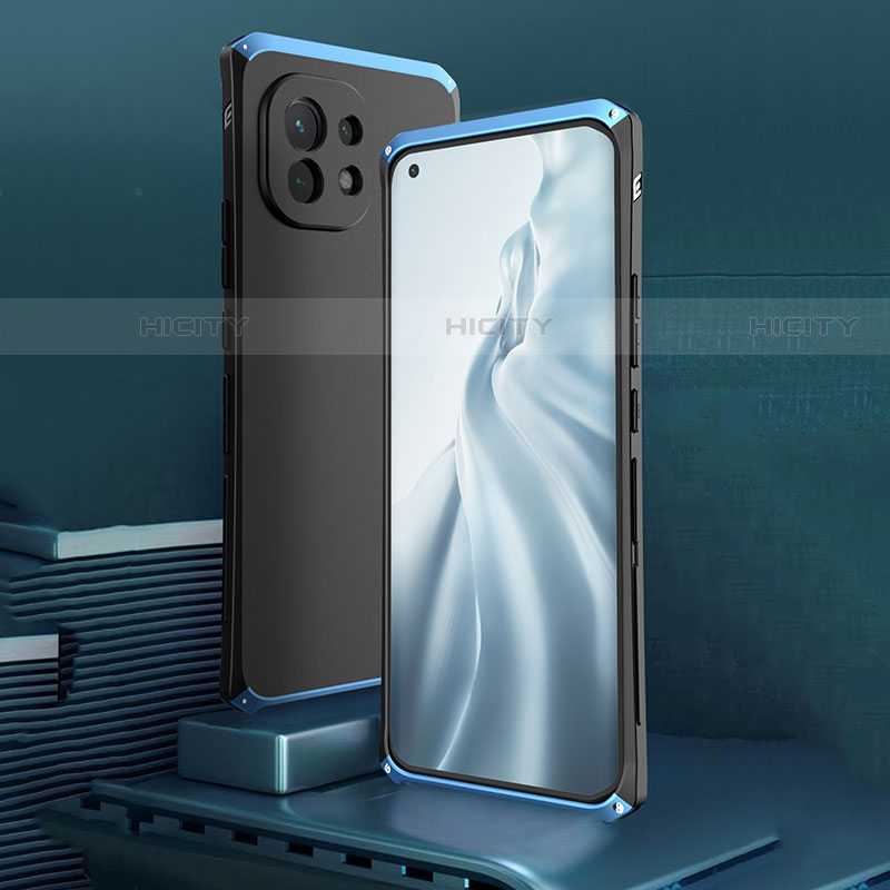 Coque Luxe Aluminum Metal Housse Etui T01 pour Xiaomi Mi 11 5G Plus