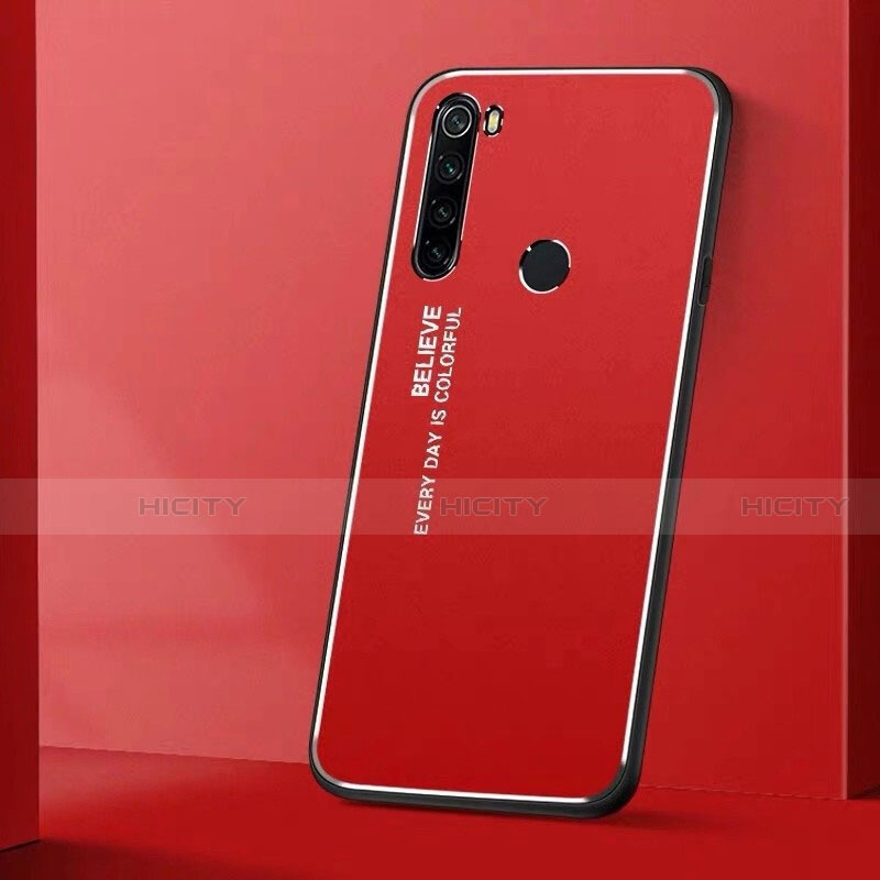 Coque Luxe Aluminum Metal Housse Etui T01 pour Xiaomi Redmi Note 8 Rouge Plus