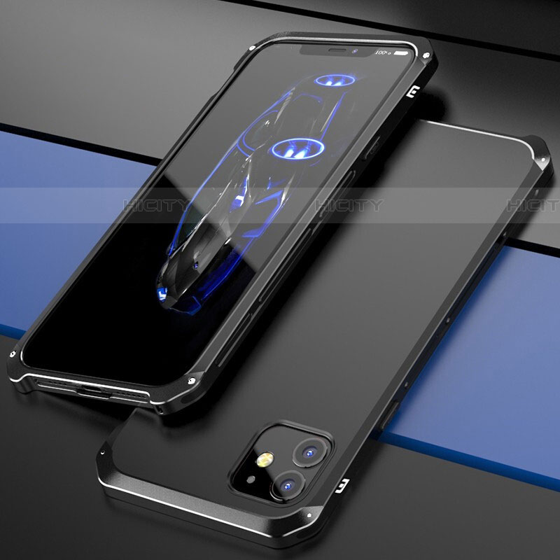 Coque Luxe Aluminum Metal Housse Etui T02 pour Apple iPhone 11 Plus