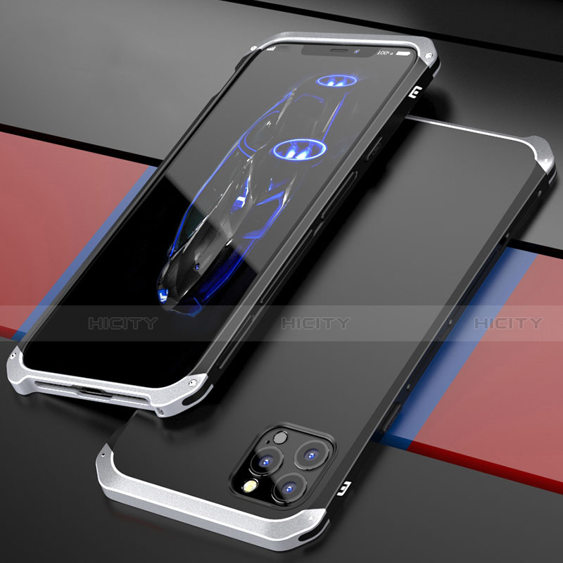 Coque Luxe Aluminum Metal Housse Etui T02 pour Apple iPhone 12 Pro Max Plus