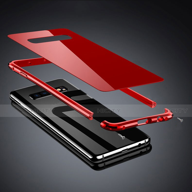 Coque Luxe Aluminum Metal Housse Etui T02 pour Samsung Galaxy S10 5G Plus
