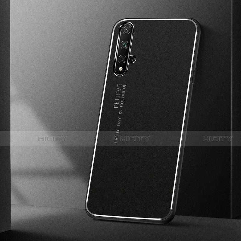 Coque Luxe Aluminum Metal Housse Etui T04 pour Huawei Honor 20 Noir Plus