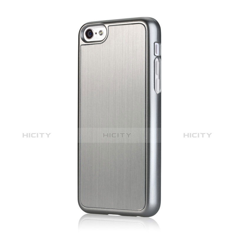 Coque Luxe Aluminum Metal pour Apple iPhone 5C Argent Plus