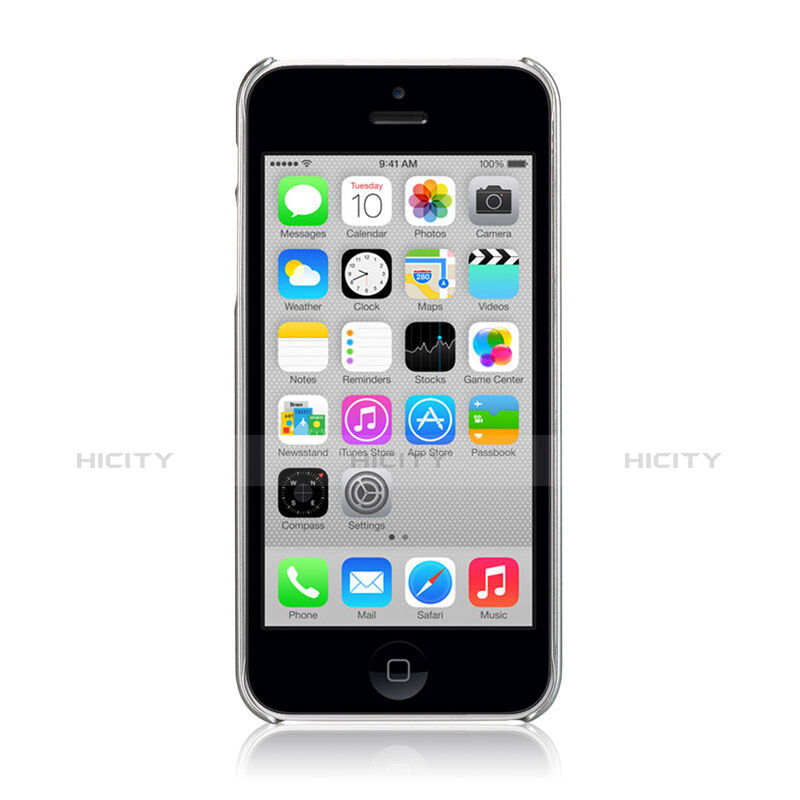Coque Luxe Aluminum Metal pour Apple iPhone 5C Argent Plus