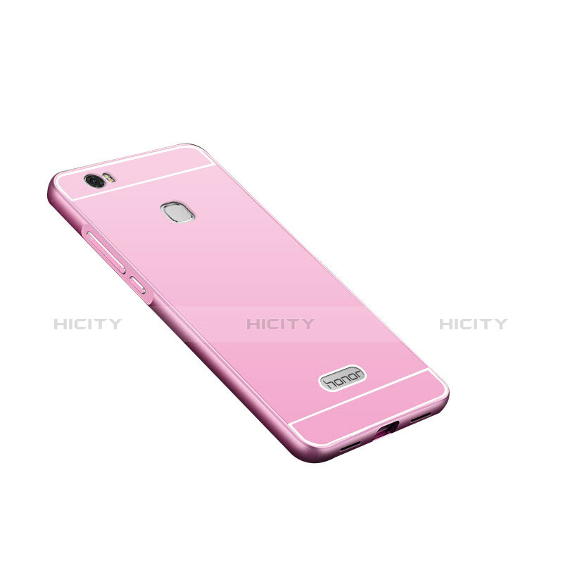 Coque Luxe Aluminum Metal pour Huawei Honor V8 Max Rose Plus