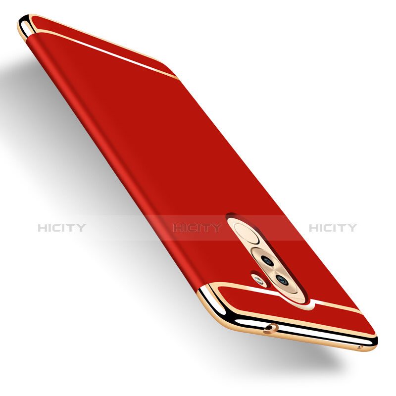 Coque Luxe Aluminum Metal pour Huawei Mate 9 Lite Rouge Plus