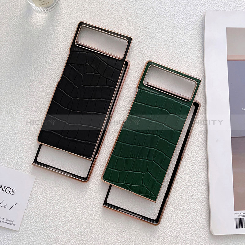 Coque Luxe Cuir et Plastique Housse Etui Mat pour Xiaomi Mix Fold 2 5G Plus