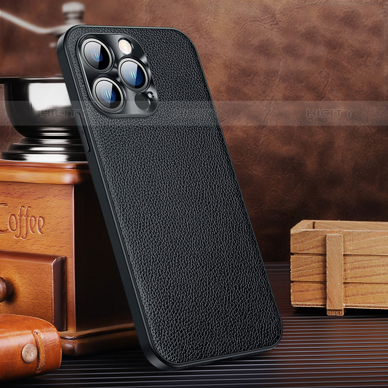 Coque Luxe Cuir Housse Etui A11 pour Apple iPhone 15 Pro Plus