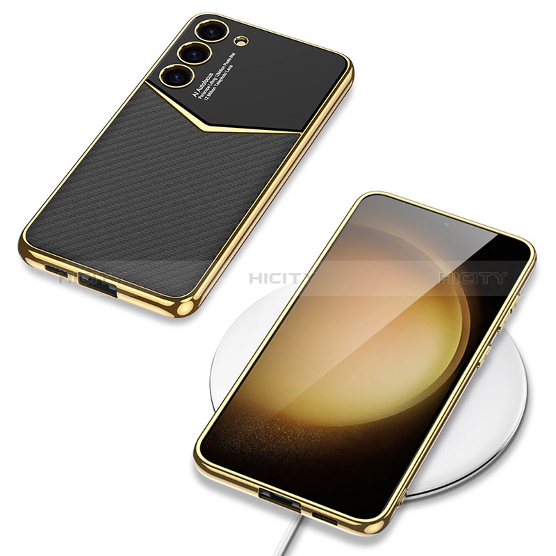 Coque Luxe Cuir Housse Etui AC4 pour Samsung Galaxy S21 Plus 5G Plus