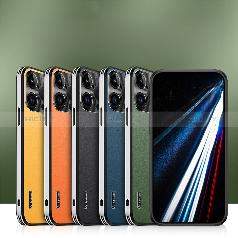 Coque Luxe Cuir Housse Etui AT1 pour Apple iPhone 13 Pro Max Plus