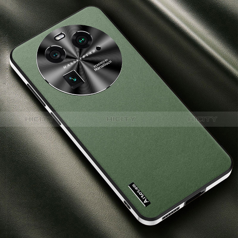 Coque Luxe Cuir Housse Etui AT2 pour Oppo Find X6 Pro 5G Plus