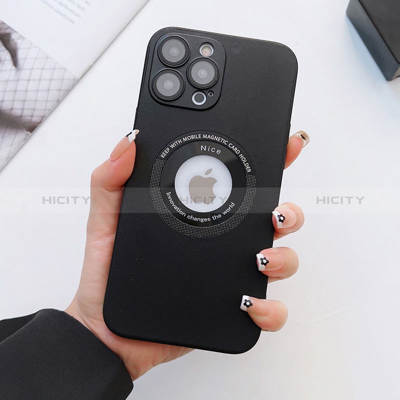 Coque Luxe Cuir Housse Etui avec Mag-Safe Magnetic Magnetique QC3 pour Apple iPhone 13 Pro Max Plus