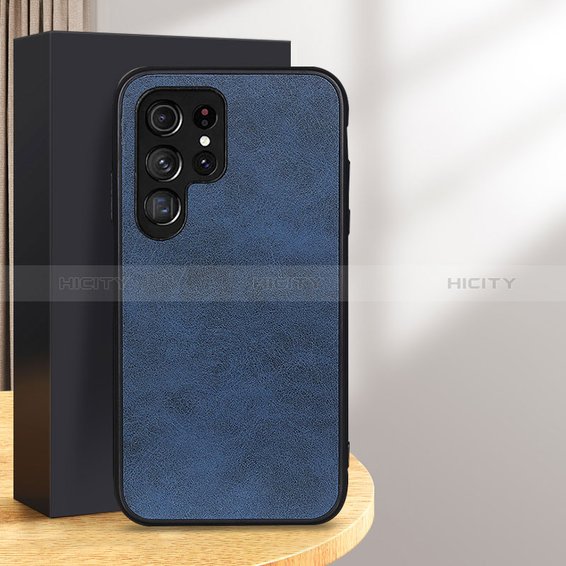 Coque Luxe Cuir Housse Etui B03H pour Samsung Galaxy S24 Ultra 5G Plus