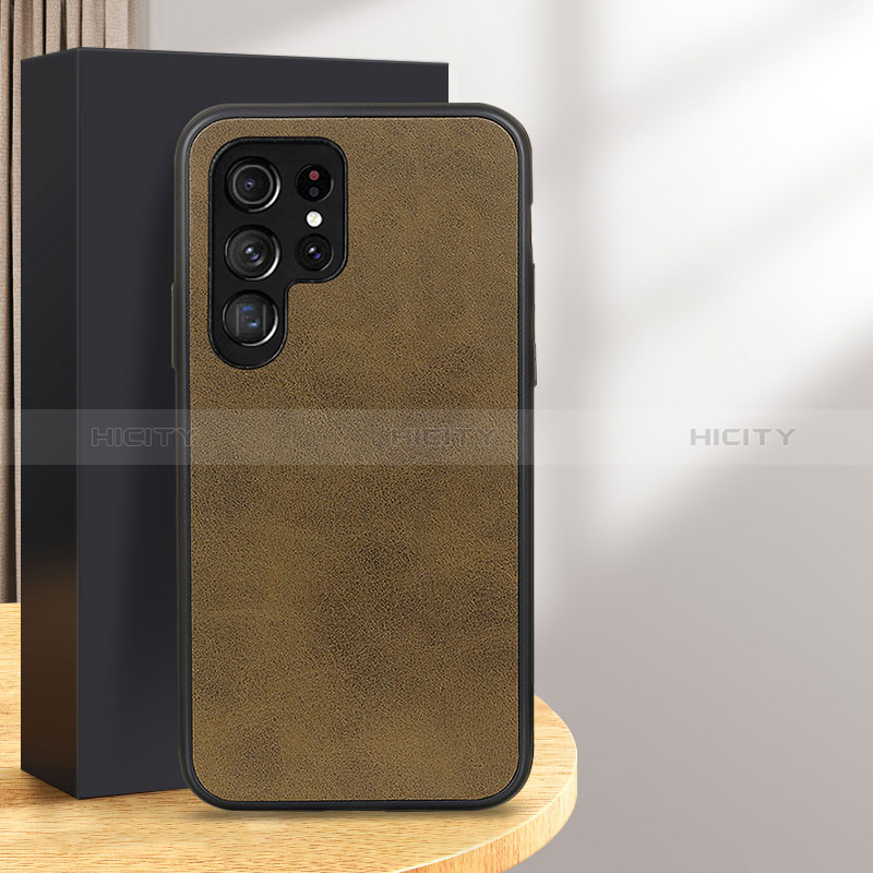 Coque Luxe Cuir Housse Etui B03H pour Samsung Galaxy S24 Ultra 5G Plus