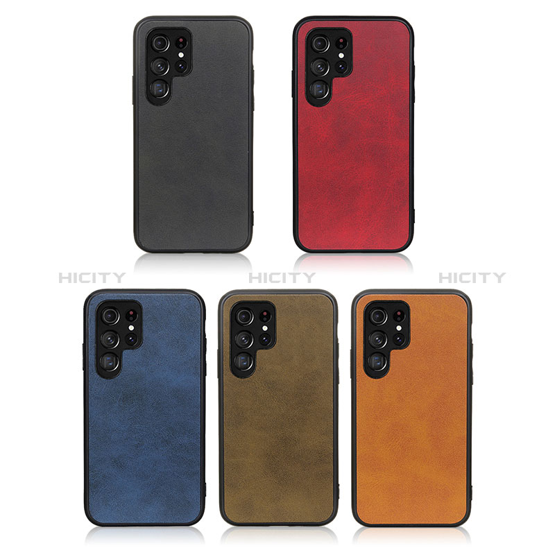 Coque Luxe Cuir Housse Etui B03H pour Samsung Galaxy S24 Ultra 5G Plus