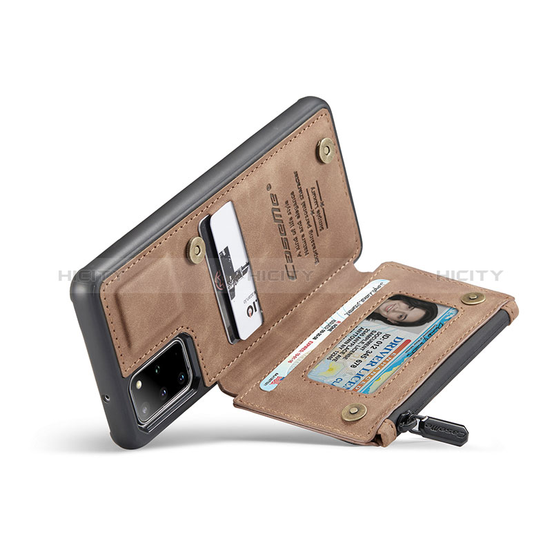 Coque Luxe Cuir Housse Etui C01S pour Samsung Galaxy S20 Plus 5G Plus