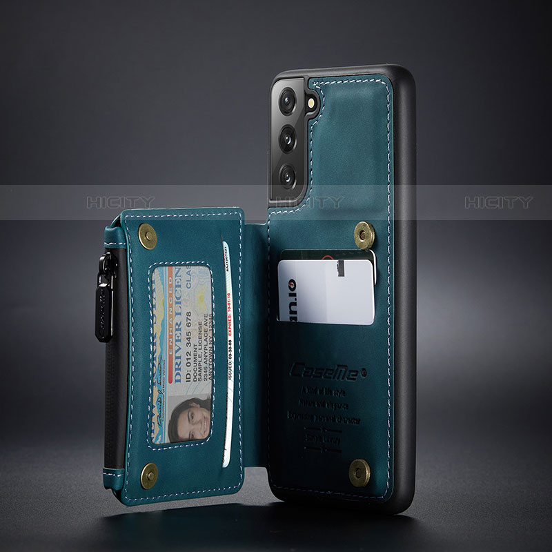 Coque Luxe Cuir Housse Etui C03S pour Samsung Galaxy S21 5G Plus