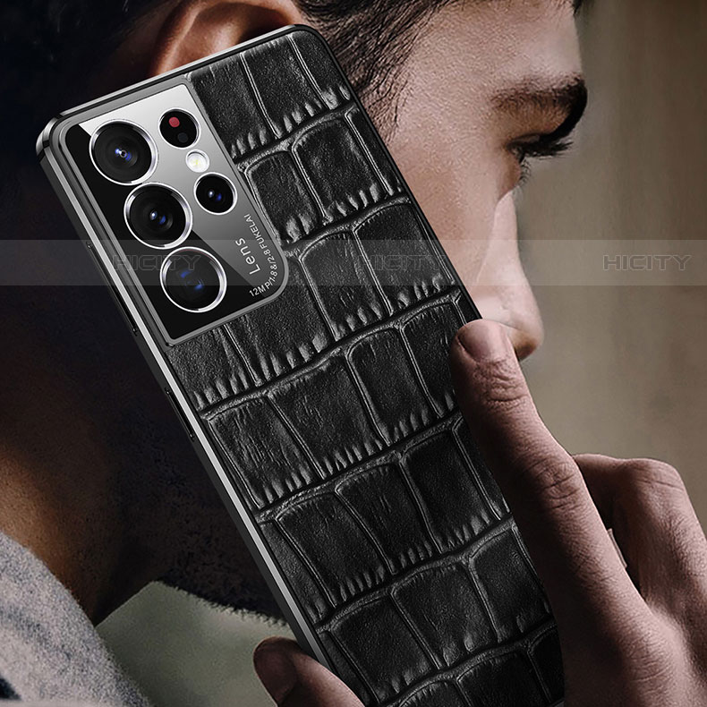 Coque Luxe Cuir Housse Etui C09 pour Samsung Galaxy S23 Ultra 5G Plus