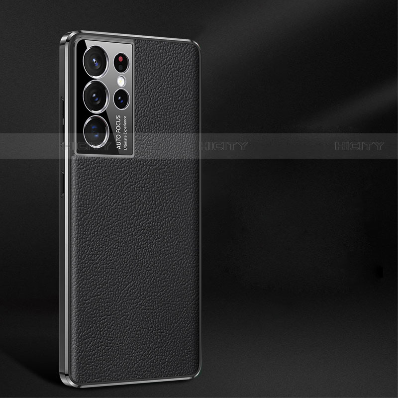 Coque Luxe Cuir Housse Etui C10 pour Samsung Galaxy S22 Ultra 5G Plus
