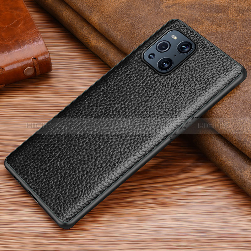 Coque Luxe Cuir Housse Etui DL1 pour Oppo Find X3 5G Plus
