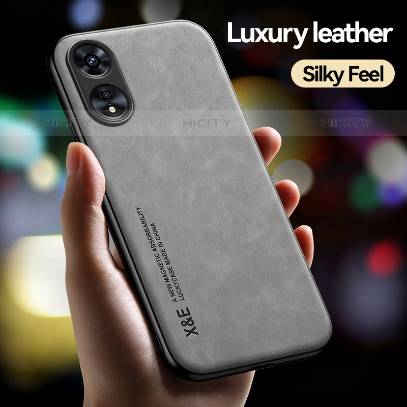 Coque Luxe Cuir Housse Etui DY1 pour Oppo A17 Plus