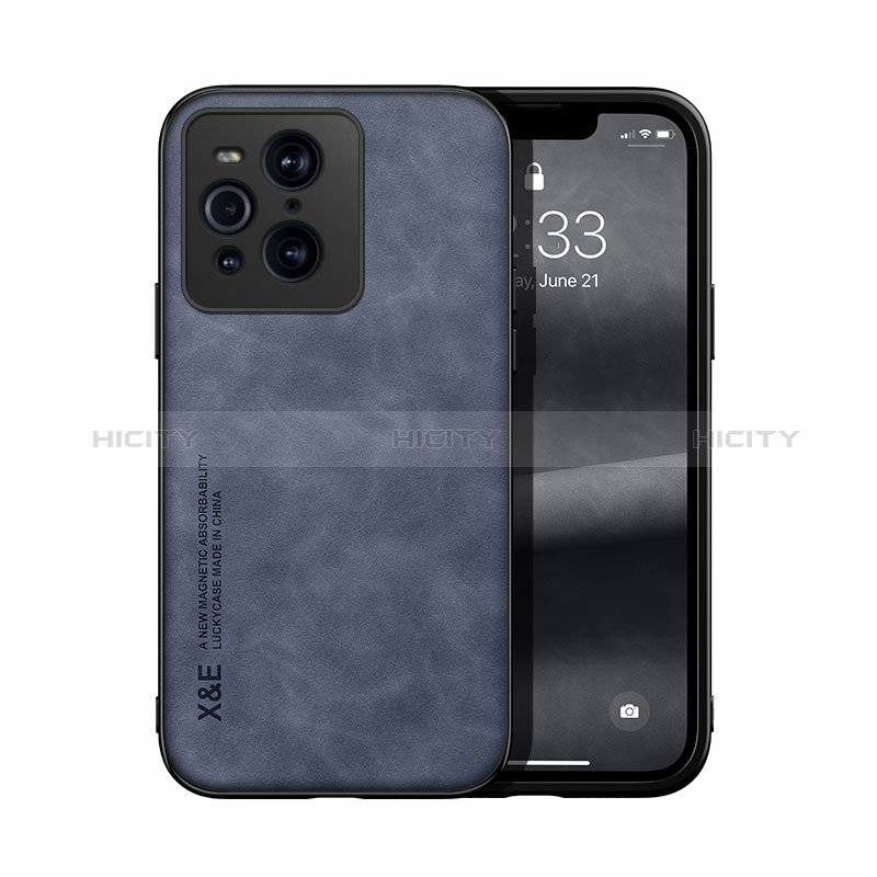 Coque Luxe Cuir Housse Etui DY1 pour Oppo Find X3 5G Plus