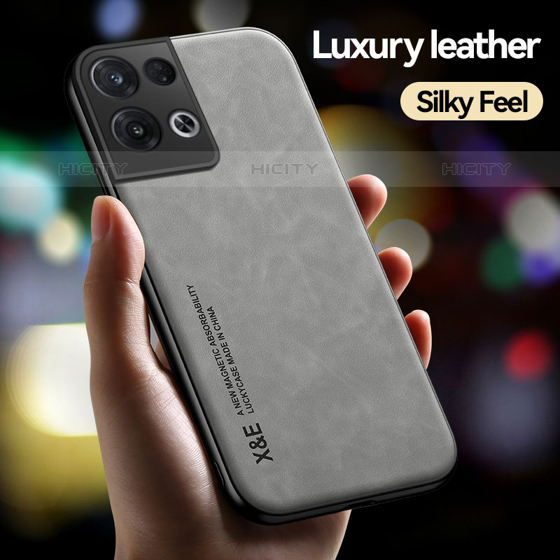 Coque Luxe Cuir Housse Etui DY1 pour Oppo Reno9 Pro 5G Plus