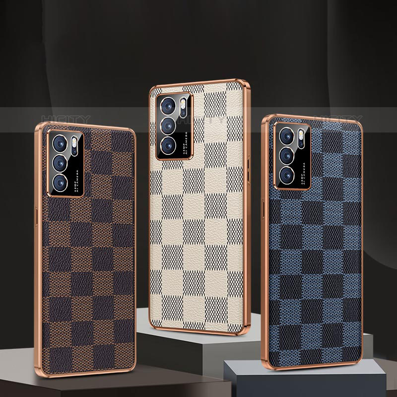 Coque Luxe Cuir Housse Etui JB1 pour Oppo Reno6 5G Plus