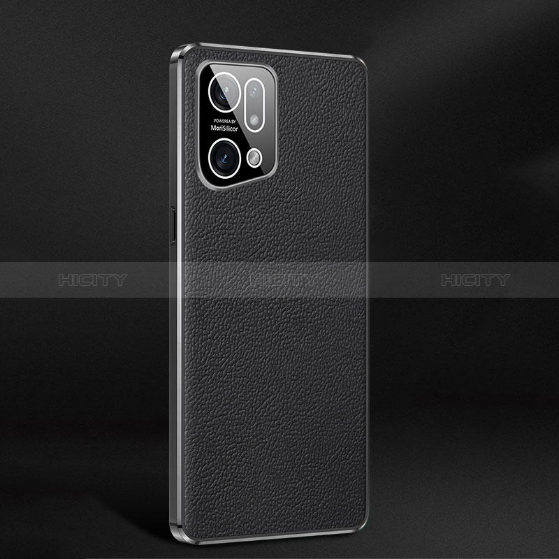 Coque Luxe Cuir Housse Etui JB2 pour Oppo Find X5 5G Plus