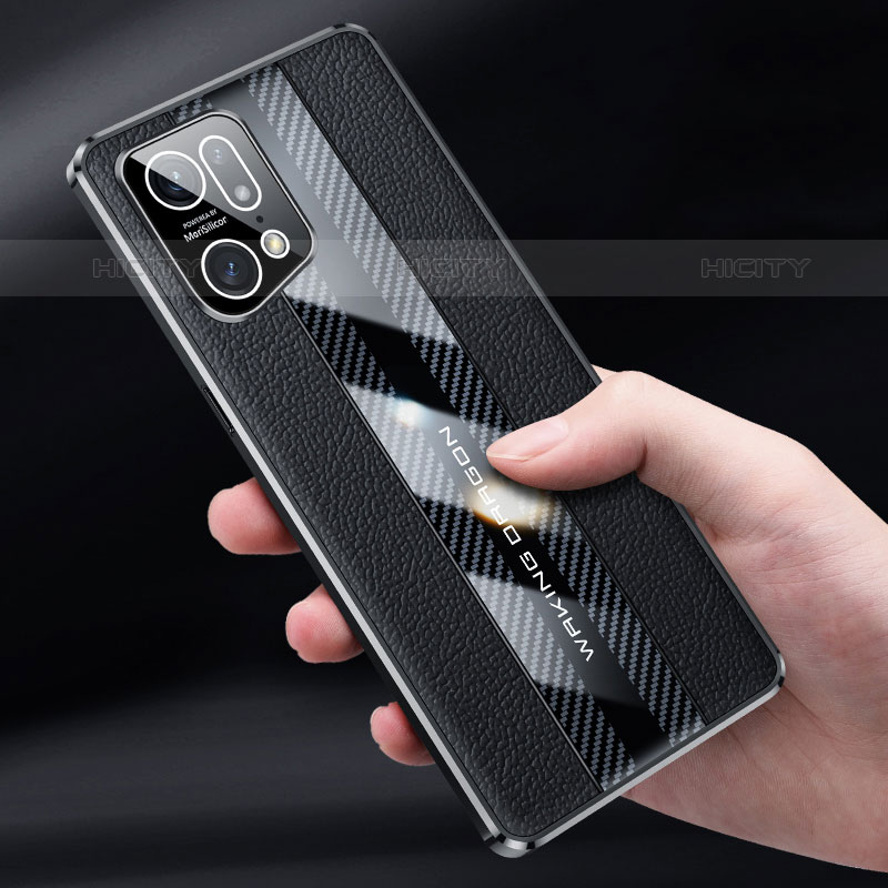 Coque Luxe Cuir Housse Etui JB3 pour Oppo Find X5 Pro 5G Plus