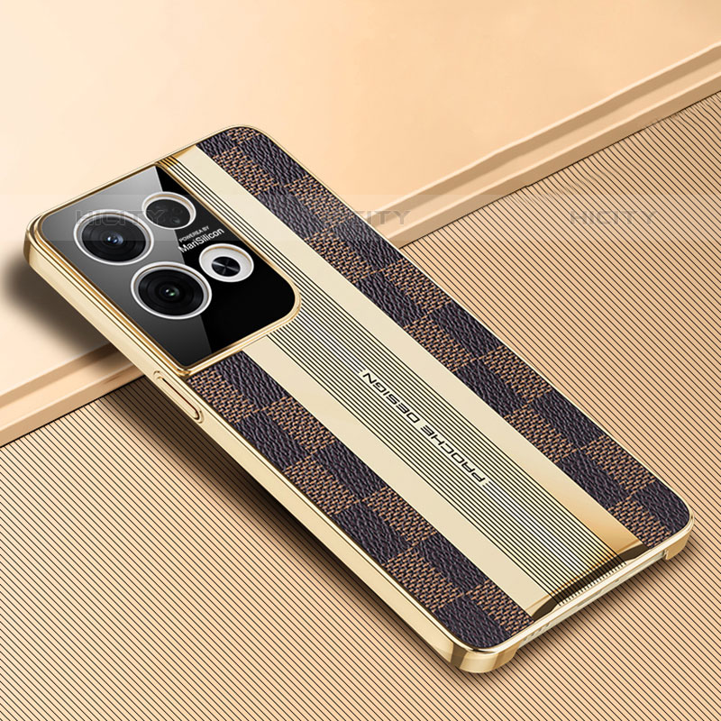 Coque Luxe Cuir Housse Etui JB4 pour Oppo Reno8 5G Plus