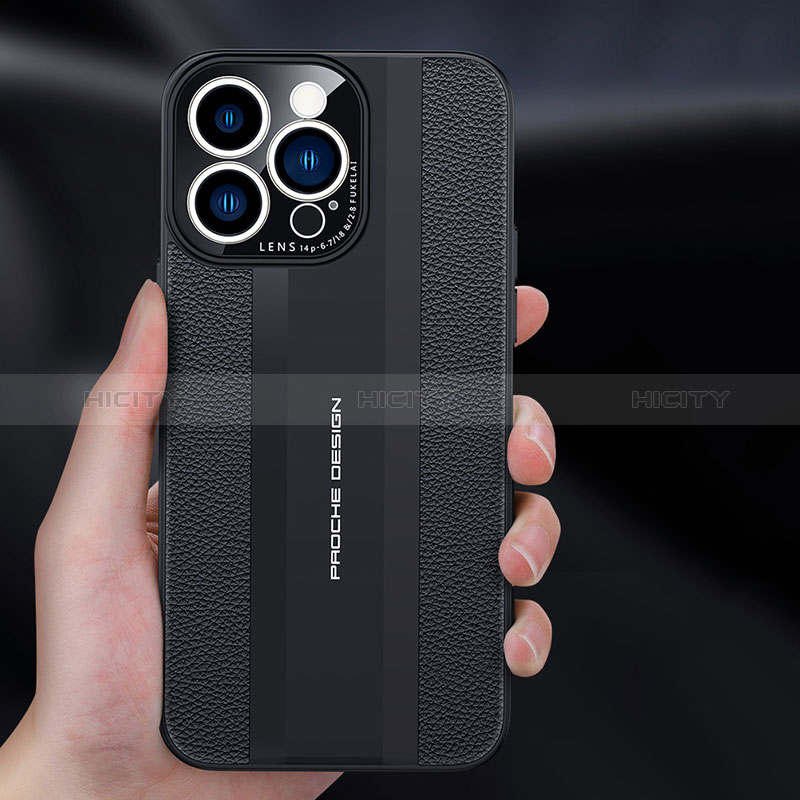 Coque Luxe Cuir Housse Etui JB5 pour Apple iPhone 15 Plus Plus