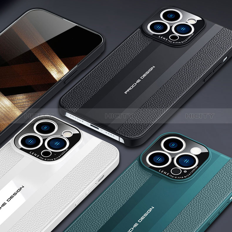 Coque Luxe Cuir Housse Etui JB5 pour Apple iPhone 15 Plus Plus