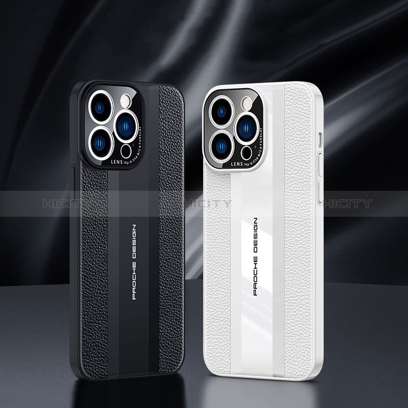 Coque Luxe Cuir Housse Etui JB5 pour Apple iPhone 15 Plus Plus