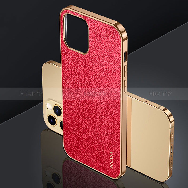 Coque Luxe Cuir Housse Etui LD3 pour Apple iPhone 14 Pro Plus