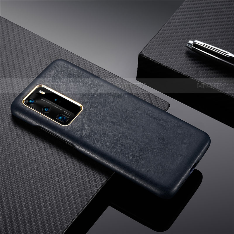 Coque Luxe Cuir Housse Etui N05 pour Huawei P40 Pro Plus