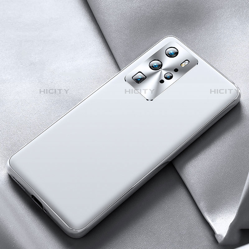 Coque Luxe Cuir Housse Etui N07 pour Huawei P40 Pro Blanc Plus
