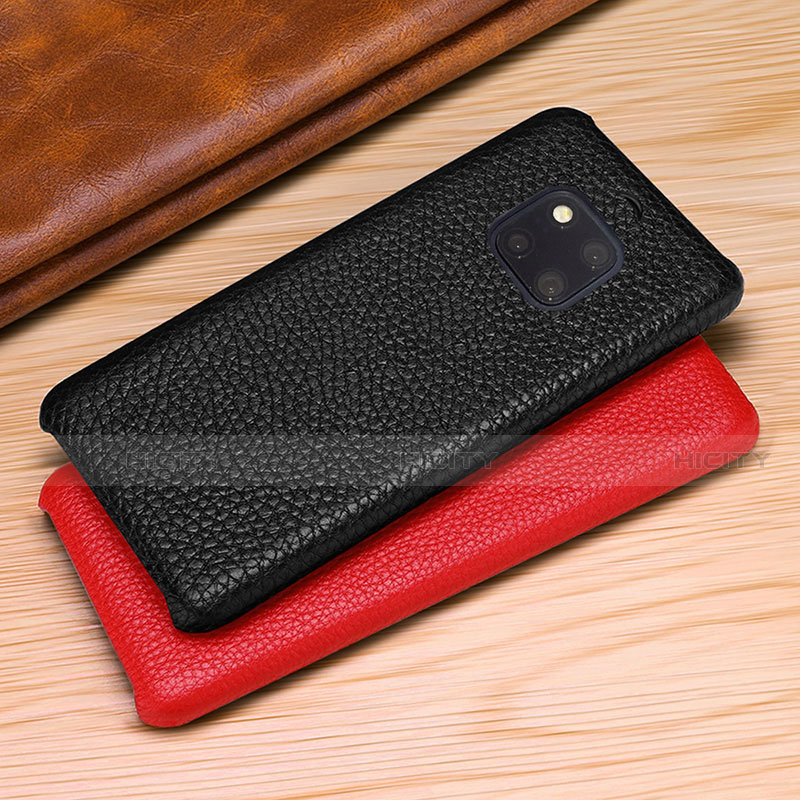 Coque Luxe Cuir Housse Etui P01 pour Huawei Mate 20 Pro Plus