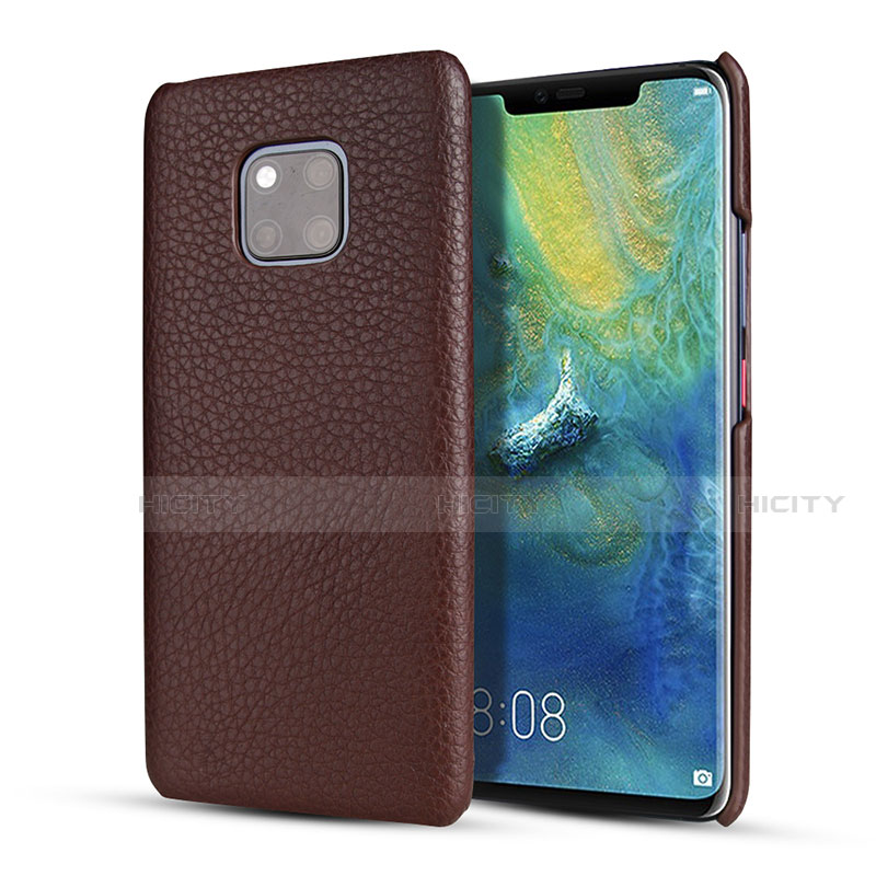 Coque Luxe Cuir Housse Etui P01 pour Huawei Mate 20 Pro Plus