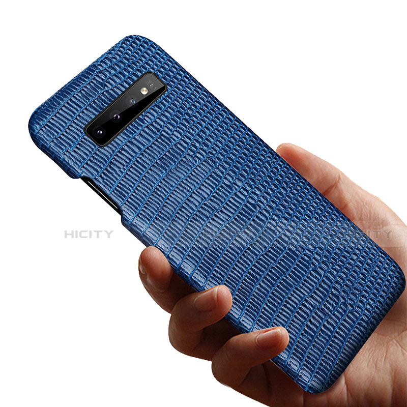 Coque Luxe Cuir Housse Etui P02 pour Samsung Galaxy S10 5G Plus