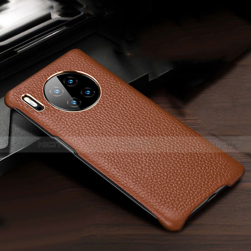 Coque Luxe Cuir Housse Etui pour Huawei Mate 30 Plus