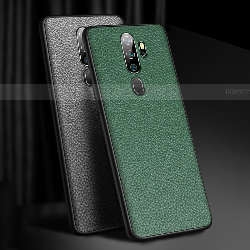 Coque Luxe Cuir Housse Etui pour Oppo A5 (2020) Plus