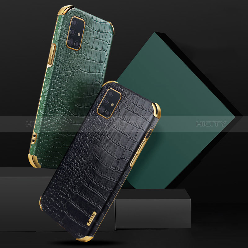 Coque Luxe Cuir Housse Etui pour Samsung Galaxy A51 4G Plus